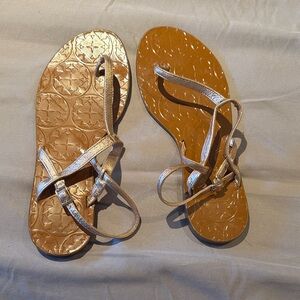 Kate spade rose gold Sandals